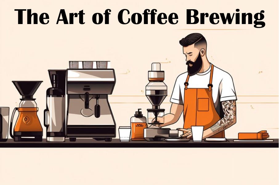 art of coffee brewing